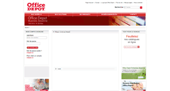 Desktop Screenshot of officedepot-bs.fr