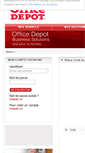 Mobile Screenshot of officedepot-bs.fr