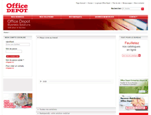 Tablet Screenshot of officedepot-bs.fr